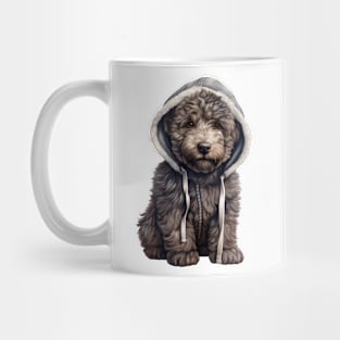 Winter Bouvier des Flandres Dog Mug